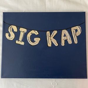 Sigma Kappa canvas